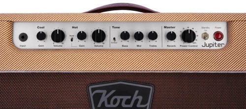 J45/C112T Koch Jupiter Series guitar amplifier "Jupiter" ATR, 45W combo 1x12" Jensen, tweed, with FS