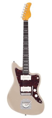 J5/CGM Sire Guitars J Series Larry Carlton mahogany electric guitar J-style, champagne gold metallic