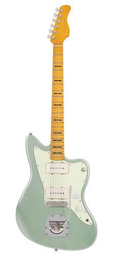 J5/SGM Sire Guitars J Series Larry Carlton mahogany electric guitar J-style, surf green metallic