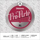 J5901-44M D'Addario Pro Arte Bowed cello string A-1 4/4, medium, aluminum