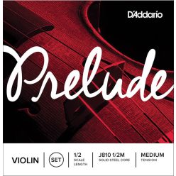 J810-12M D'Addario Prelude violin string set 1/2