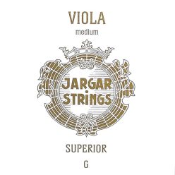   JAL-GSP-M Jargar Superior viola string G-3, medium, synthetic core, silver winding