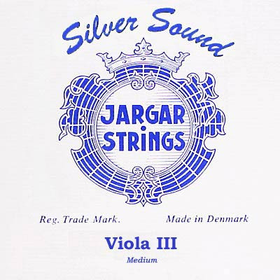 JAL-GZ-BL Jargar Silver Sound viola string G-3, medium, silver