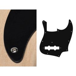   JB-110-B Boston  pickguard, Jocker bass, standard, 1 ply, black