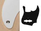 JB-110-W Boston  pickguard, Jocker bass, standard, 1 ply, white