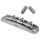 JB-1133-22-A Halon offset guitar bridge, imperial posts, full 1060 steel, chrome satin