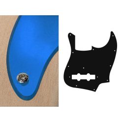   JB-210-MU Boston  pickguard, Jocker bass, standard, 2 ply, mirror blue