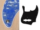 JB-210-POB Boston  pickguard, Jocker bass, standard, 2 ply, pearl ocean blue