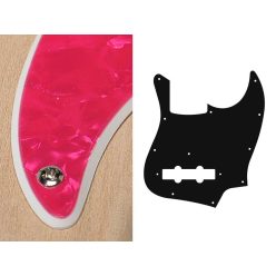   JB-210-PP Boston  pickguard, Jocker bass, standard, 2 ply, pearl pink