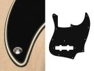 JB-310-BC Boston  pickguard, Jocker bass, standard, 3 ply, black and cream