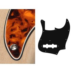   JB-310-MO Boston  pickguard, Jocker bass, standard, 3 ply, marble orange