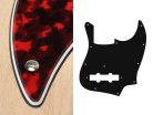 JB-310-RR Boston  pickguard, Jocker bass, standard, 3 ply, tiger red