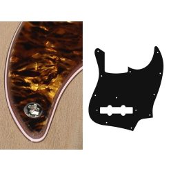   JB-410-TBP Boston  pickguard, Jocker bass, standard, 4 ply, tortoise brown pearl