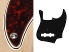 JB-410-TI Boston  pickguard, Jocker bass, standard, 4 ply, tortoise intense