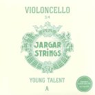 JCE-A-34 Jargar Young Talent cello string A-1 3/4, medium, flexi-metal