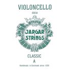 JCE-A-GN Jargar Classic Green cello string A-1, soft, flexi-metal