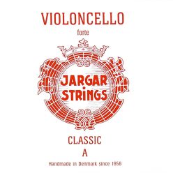   JCE-A-RD Jargar Classic Red cello string A-1, hard, flexi-metal