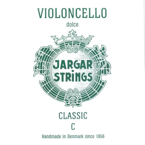 JCE-C-GN Jargar Classic Green cello string C-4, soft, flexi-metal