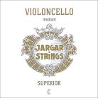 JCE-CSP-M Jargar Superior cello string C-4, medium, tungsten