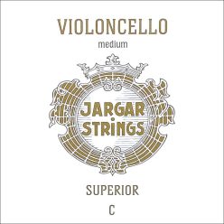 JCE-CSP-M Jargar Superior cello string C-4, medium, tungsten