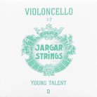 JCE-D-12 Jargar Young Talent cello string D-2 1/2, medium, flexi-metal