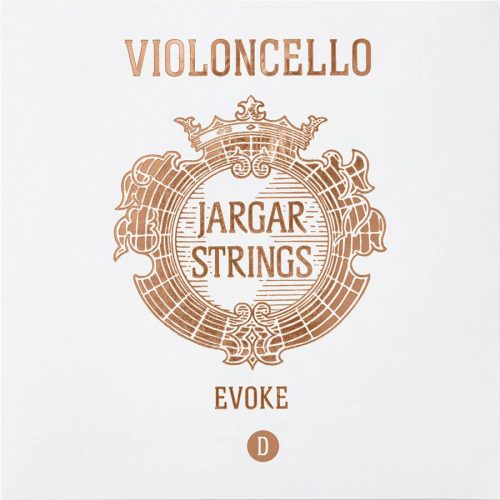 JCE-D-EVO Jargar Evoke cello string D-2, medium, carbon steel, multialloy