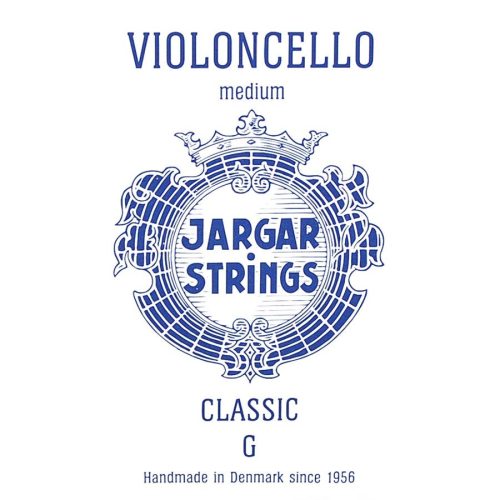 JCE-G-BL Jargar Classic Blue cello string G-3, medium, flexi-metal