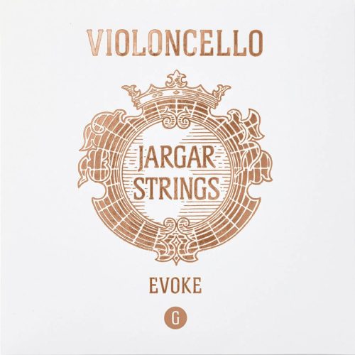 JCE-G-EVO Jargar Evoke cello string G-3, medium, spiral core, tungsten-nickel wound