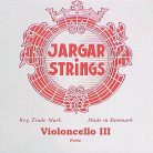 JCE-G-RD Jargar Classic Red cello string G-3, hard, flexi-metal