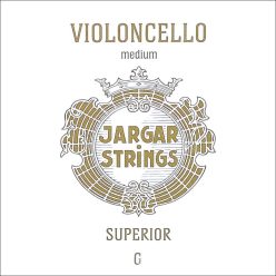 JCE-GSP-M Jargar Superior cello string G-3, medium, tungsten