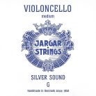 JCE-GZ-BL Jargar Silver Sound cello string G-3, medium, silver