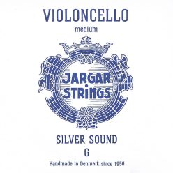   JCE-GZ-BL Jargar Silver Sound cello string G-3, medium, silver