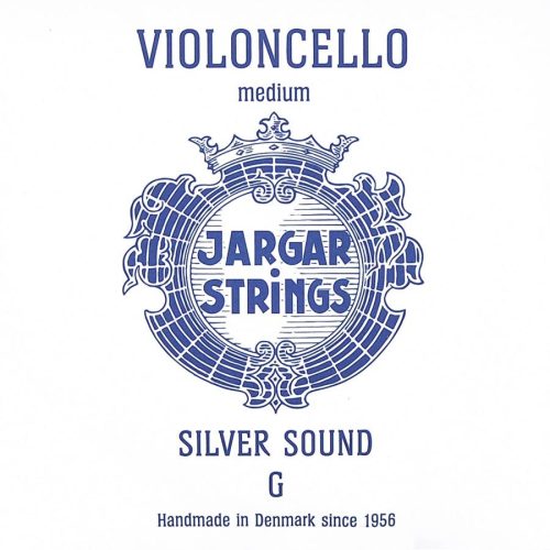 JCE-GZ-BL Jargar Silver Sound cello string G-3, medium, silver