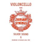 JCE-GZ-RD Jargar Silver Sound cello string G-3, hard, silver