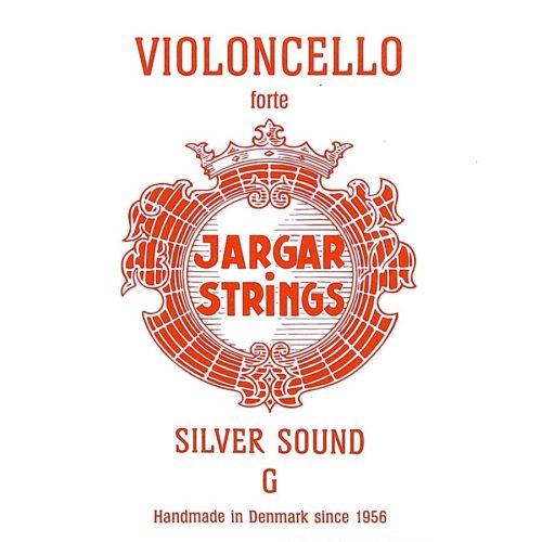 JCE-GZ-RD Jargar Silver Sound cello string G-3, hard, silver