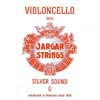 JCE-GZ-RD Jargar Silver Sound cello string G-3, hard, silver