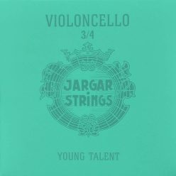   JCE-SET-34 Jargar Young Talent cello string set 3/4, medium, flexi-metal