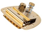 JCV-2244-11C Halon offset guitar classic vibrato, full stainless steel, cream tip, gold plated gloss