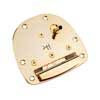 JCV-2244-11C Halon offset guitar classic vibrato, full stainless steel, cream tip, gold plated gloss