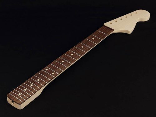 JGRO Allparts  neck for Jaguar®, rosewood fretboard, 7,25" radius, 22 vintage frets, sanded/unfinished