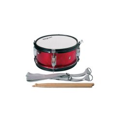   JMDR-1005 Hayman  junior marching snare drum, with belt, 10 inch, 5 inch deep, red