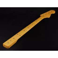   JMF Allparts  neck for Jazz Bass®, maple fretboard, 10" radius, 20 frets, vintage tinted finish