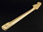 JMFB Allparts  neck for Jazz Bass®, white pearloid block markers, maple, 10", 20 frets, vintage tinted finish