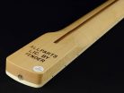 JMFB Allparts  neck for Jazz Bass®, white pearloid block markers, maple, 10", 20 frets, vintage tinted finish