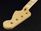 JMFB Allparts  neck for Jazz Bass®, white pearloid block markers, maple, 10", 20 frets, vintage tinted finish