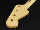 JMFB Allparts  neck for Jazz Bass®, white pearloid block markers, maple, 10", 20 frets, vintage tinted finish