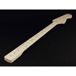   JMO Allparts  neck for Jazz Bass®, maple fretboard, 10" radius, 20 frets, sanded/unfinished