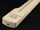 JMO Allparts  neck for Jazz Bass®, maple fretboard, 10" radius, 20 frets, sanded/unfinished