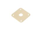 JP-100-IV Boston  jack plate, square, plastic 34x34mm, flat, ivory