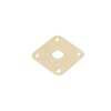 JP-100-IV Boston  jack plate, square, plastic 34x34mm, flat, ivory